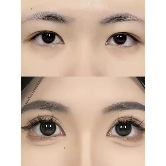 Adesivo de espuma para olhos inchados para iniciantes, adesivo para pálpebras duplas, 120 peças, espuma para olhos incha