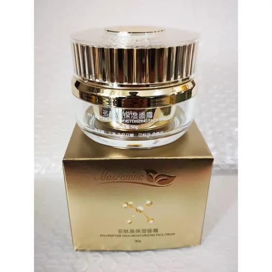 Masana Peptide Creme Hidratante Alto Hidratante Nutritivo Bloqueio de Água Absorve Rapidamente Desaparece Linhas Finas M
