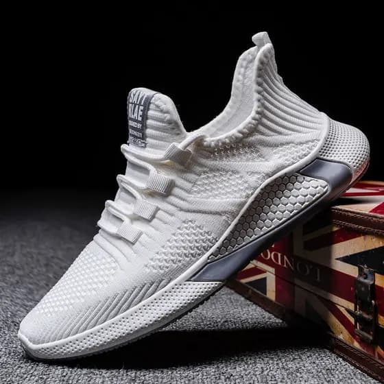 2026 moda masculina sapatos esportivos tênis faculdade ao ar livre tênis de corrida Casual All-Match americano rua Socia