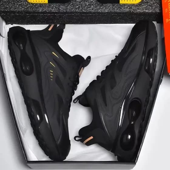 2026 almofada de ar tênis de corrida de sola grossa versão coreana High-End moda sapatos esportivos masculinos ao ar liv