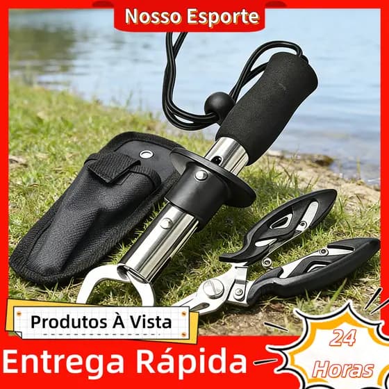 Leve Alicate De Pesca Conjunto Ferramenta Multifunional Tira Labios Peixe Com Acessórios Bônus