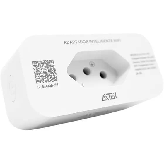Tomada Inteligente WiFi Smart Plug 10A Monitoramento de Energia Controle App Automação Residencial