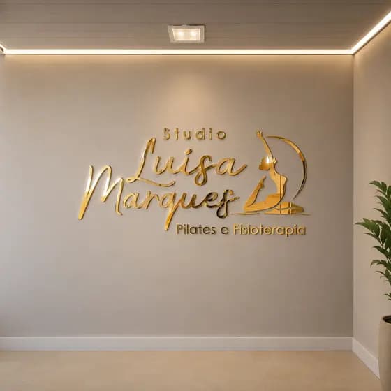 Letreiro Acrílico Espelhado Personalizado 2mm Dourado Rosê Prata Várias Cores