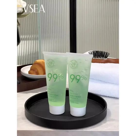 Gel de Aloe Vera hidratante hidratante encolher poros sol vermelho reparação gel calmante controle de estoque creme de r