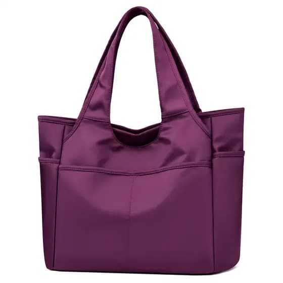 2026 novo estilo na moda portátil Oxford pano feminino saco de pano Casual de um ombro saco de dança Multi-bolso grande-