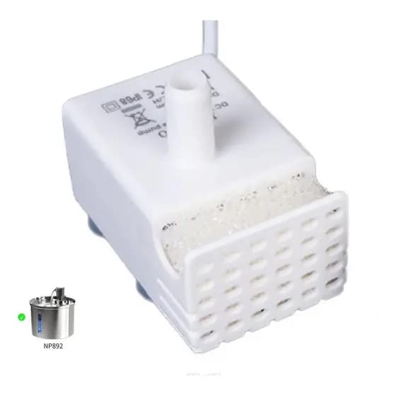 Bomba Motor Fonte Luz Bomba De Água Pet Usb Substituição Led 127/220v