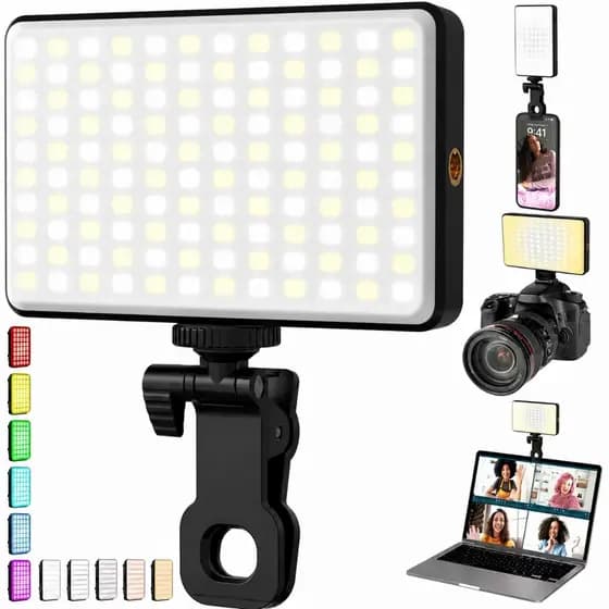 Luz De Led Preenchimento Para Selfie Live Estúdio Iluminação Profissional