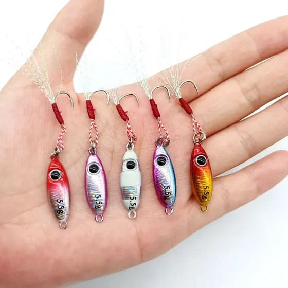 Dupladuoyu 1 Pcs Micro Metal Jig Iscas De Pesca 5.5g/7.5g/10g/14g/17g/21g Shore Fundição Jigging Colher Isca Artificial