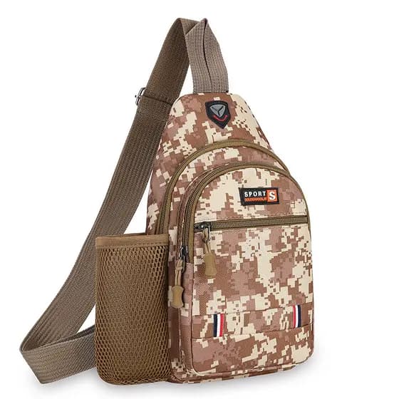 Versão coreana simples pequena mochila All-Match saco do mensageiro masculino Casual esportes saco de peito feminino gra