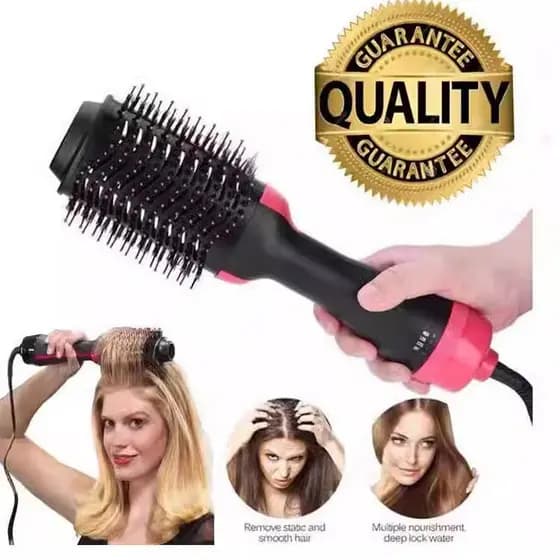 3 Em 1 Secador De Cabelo Escova Modelador Rolo Doméstico