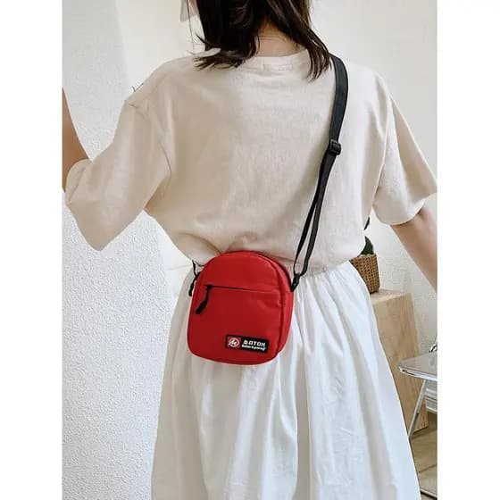 Bolsa de telefone móvel pequena bolsa masculina 2026 novo estilo na moda mensageiro bolsa feminina estudante influenciad