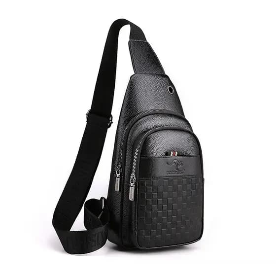 Bolsa de peito masculina novo estilo versão coreana na moda mochila de grande capacidade negócios lazer multifuncional v