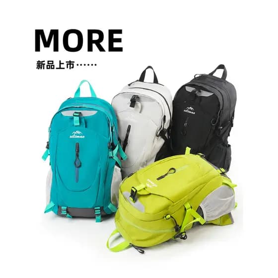 Multifuncional leve de grande capacidade esportes ao ar livre caminhadas saco das mulheres dos homens mochila leve camin