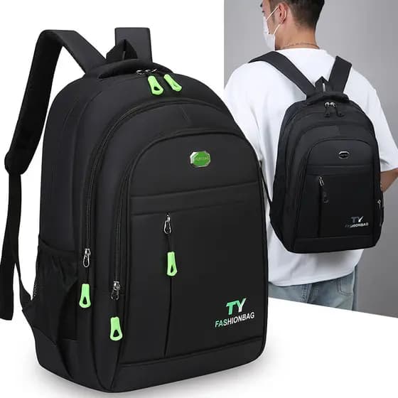 Mochila masculina mochila masculina de grande capacidade do ensino médio estudantes do ensino médio mochila masculina ve