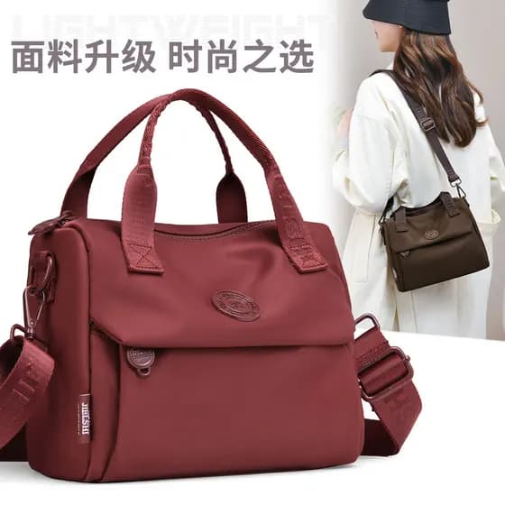 Moda novo estilo bolsa feminina All-Match Commuter Oxford pano senhoras saco simples grande capacidade náilon ombro