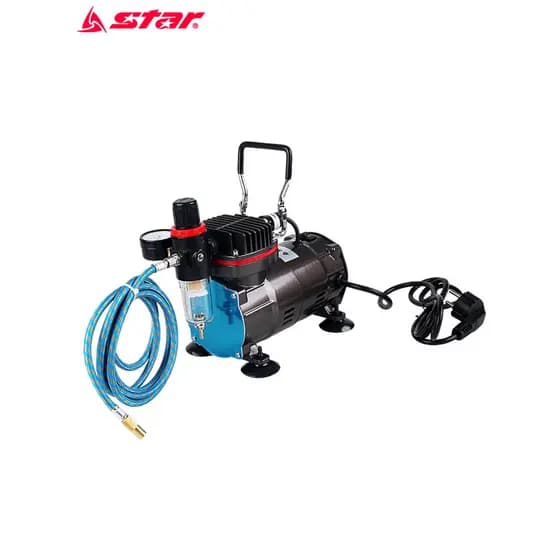 Bomba de ar de compressão elétrica estrela XA196, inflador de bola, futebol, vôlei, basquete, bomba automática