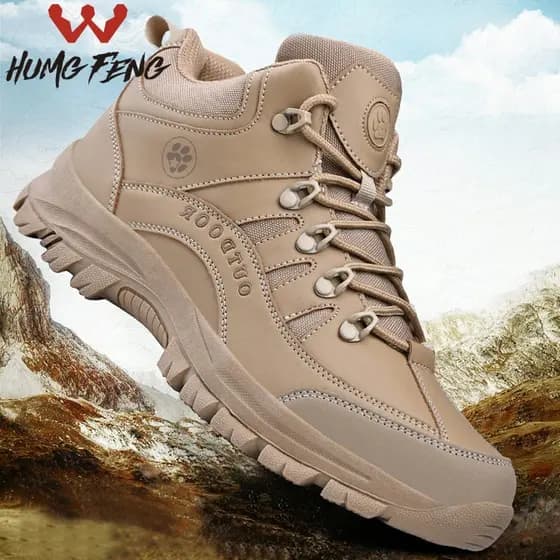 Botas táticas Martin masculinas outono botas de deserto sapatos de treinamento respirável pai botas de viagem botas gera
