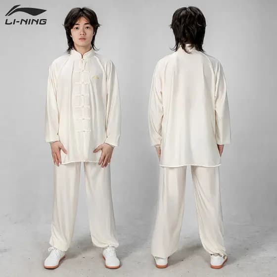 Li Ning tai chi roupas femininas 2023 novo estilo High-End tai chi prática roupas masculinas de manga comprida roupas de