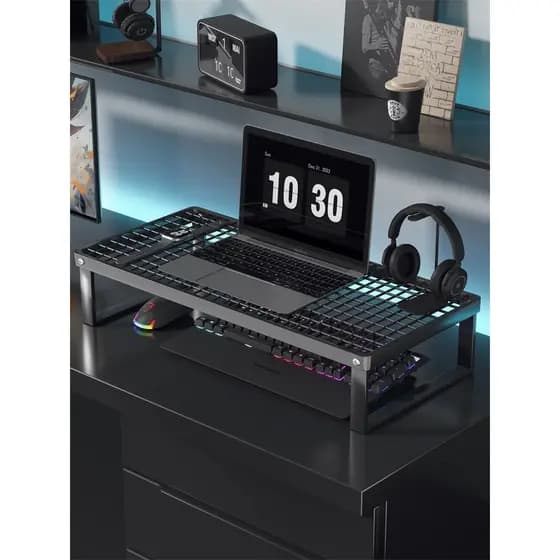 Suporte para Laptop Base de resfriamento Rack de churrasco Rack de suporte para mesa doméstica Suporte para mesa de aume