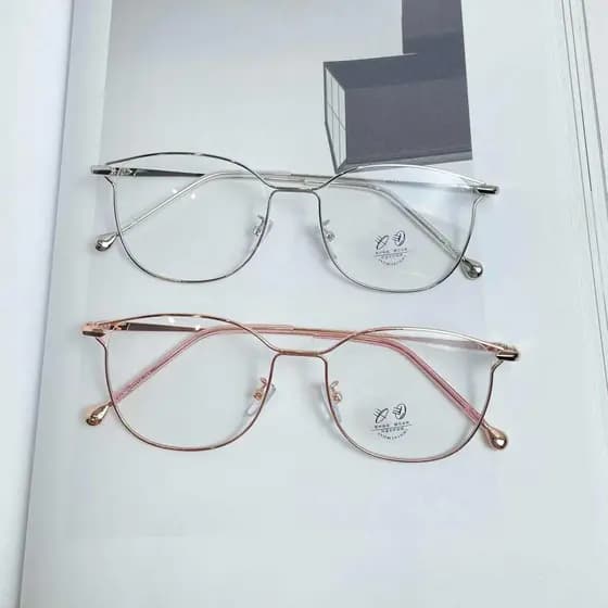 Ultra-leve pode ser combinado miopia astigmatismo óculos quadro feminino na moda europeu americano Retro Anti-azul-luz