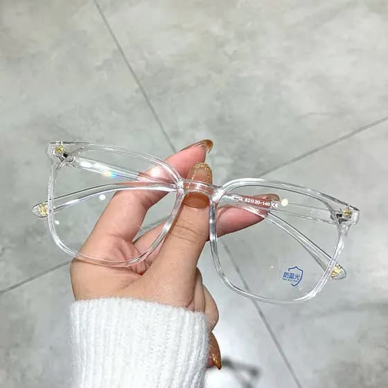 Óculos de armação preta feminino rosto grande mostrando rosto influenciador estilo versão coreana rosto moderno ferramen