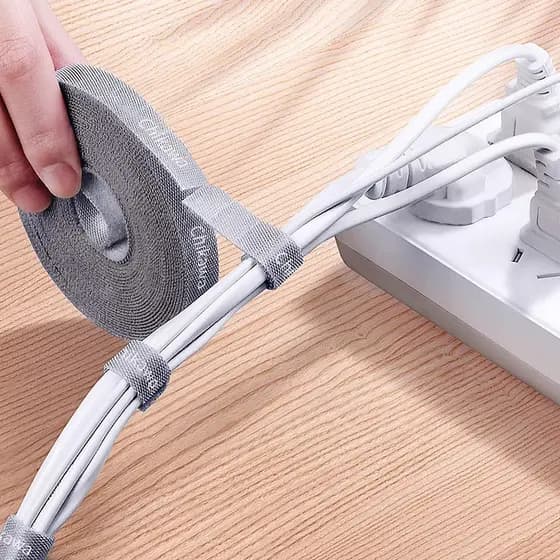 Armazenamento de cabo de dados japonês, ferramenta útil, Velcro, organizador de cabos, organizador de cabos, fixação de
