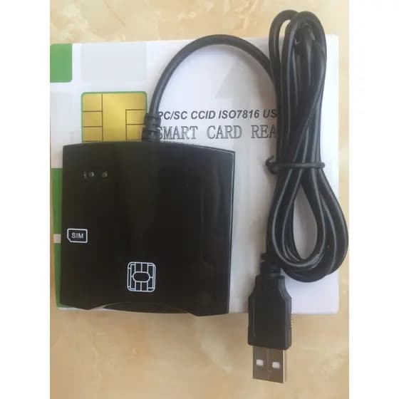Leitor de cartão sem cartão PCSC Comunicação de contato N68 China Leitor de cartão móvel Gravador de cartão sim Modifica