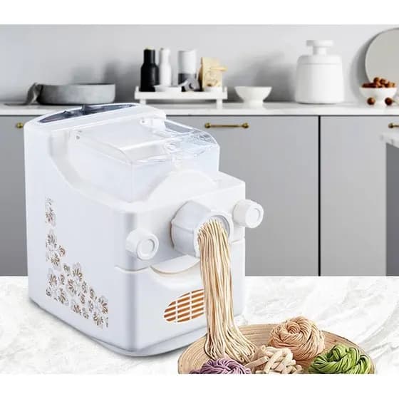 110V doméstico pequeno Multi-função fabricante de macarrão elétrico 9-molde máquina de prensagem de macarrão bolinho de