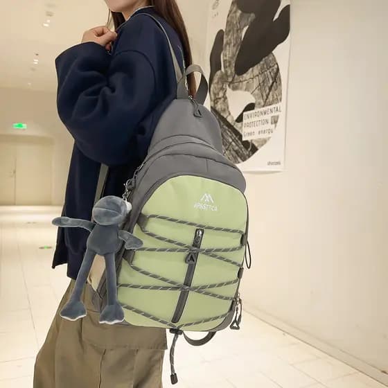 Mochila ao ar livre das mulheres dos homens de grande capacidade caminhadas saco multifuncional Cross-corpo esportes moc