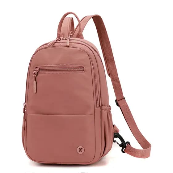 KVKY novo estilo mochila peito dupla utilização saco leve pequena mochila estudante do ensino médio saco de escola senho