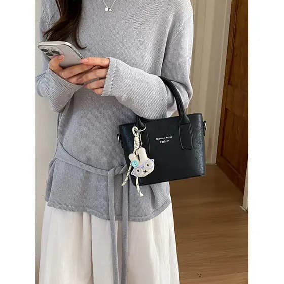 Simples bolsa feminina All-Match saco do mensageiro Commuter pequeno saco moda feminina 2026 novo estilo na moda balde s