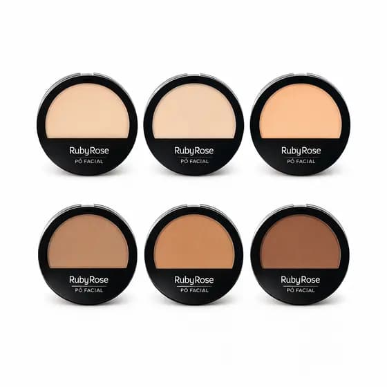 Pó Compacto Facial - Escolha Sua Cor - Ruby Rose