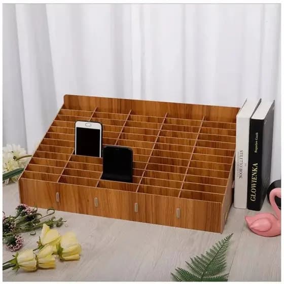 Caixa de armazenamento de filme temperado para celular, classificação multigrade, loteria de mesa, matando caixa arrumad