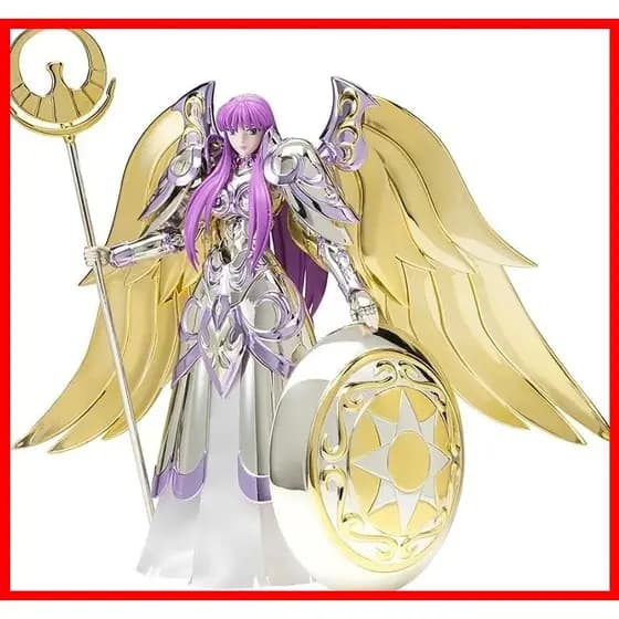 JapanSaint Cloth Myth EX Saint Seiya Goddess Athena & Saori Kido - Divine Saga Premium Set - approx. 160mm
