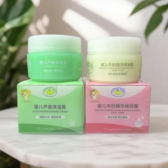 Crocodilo bebê leite Aloe Vera creme infantil hidratante hidratante bebê recém-nascido crianças limpar rosto outono inve