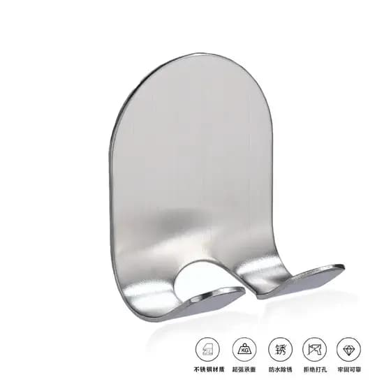 Rack de barbear de aço inoxidável, gancho de barbear, suporte de armazenamento, suporte de navalha Manual à moda antiga
