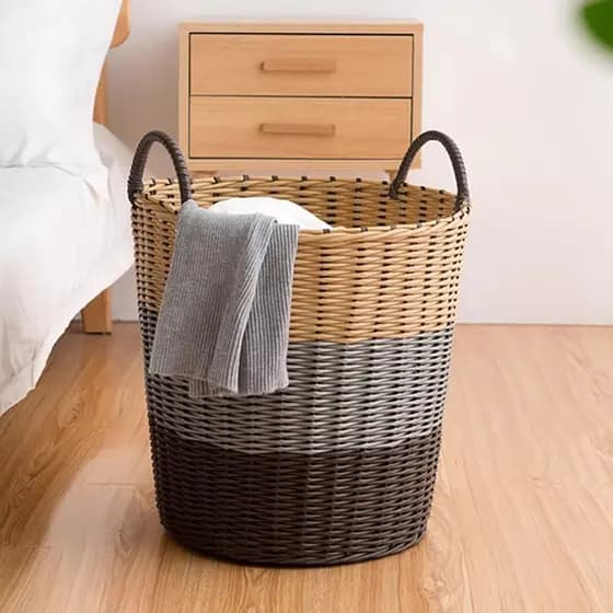 Cesto de roupas sujas Cesto de roupa suja Cesto de armazenamento de roupas sujas Cesto de roupas domésticas Instalação E