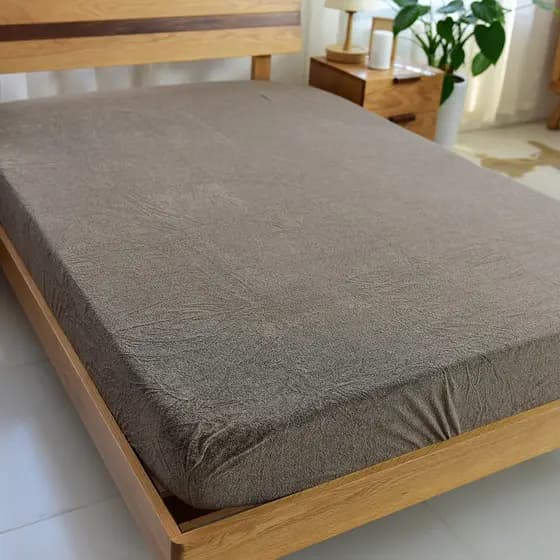 Lençol de cama estilo japonês, peça única, algodão puro, capa protetora, lençol de algodão, manter aquecido, 1.2m, Simmo