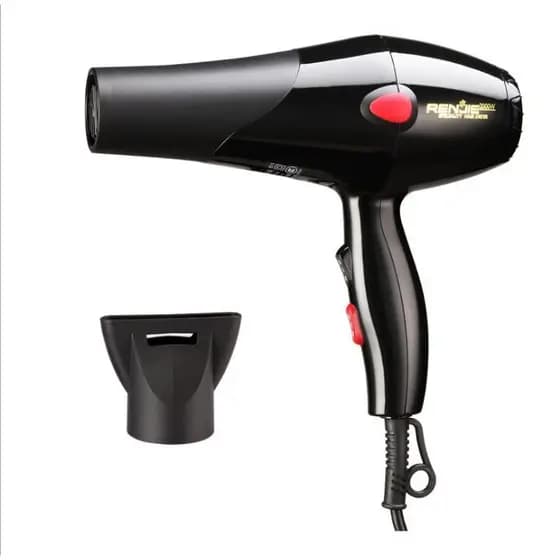 Renjie RCE-811 Secador de cabelo de alta potência 2.000 W Tubo de secador de cabelo Temperatura constante Coletor de ar
