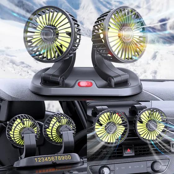 Ventilador elétrico de alto vento para resfriamento de carro