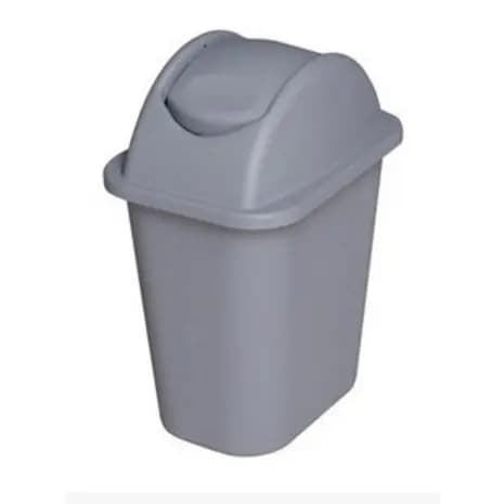 Baiyun AF07008 Pequena 24L 07006 Lixeira quadrada grande de 35L com tampa Lixeira de escritório para banheiro