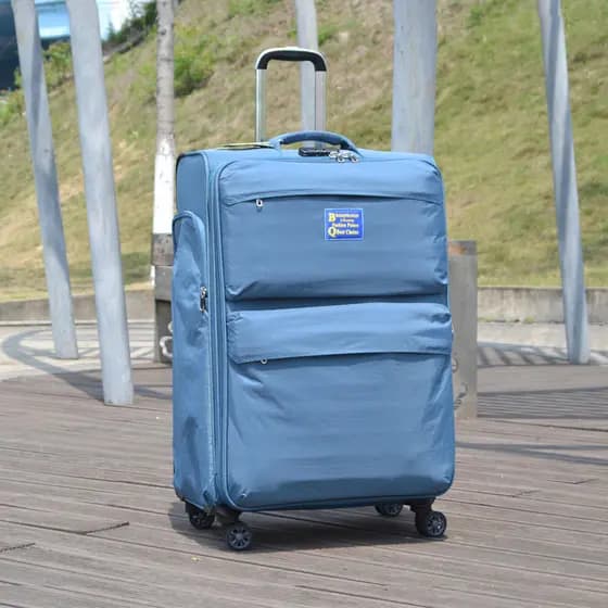 BQWZ Ultra-leve 67cm caso de embarque Oxford pano 80cm mala extensível roda Universal 93cm bagagem verificada