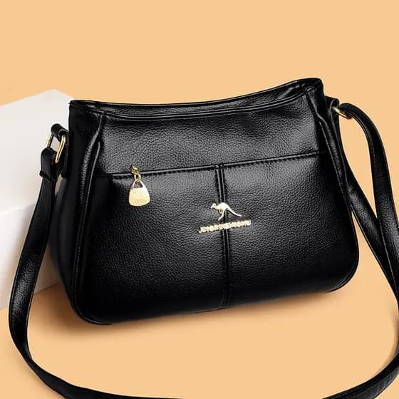 Marca genuína bolsa feminina 2026 novo estilo bolsa mensageiro de couro genuíno Casual simples grande capacidade bolsa d
