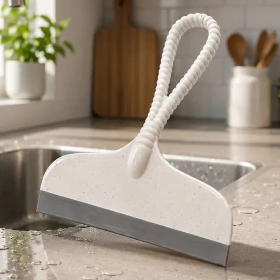 Rodinho de Pia 16 cm Branco Marmorizado Tear Plasutil