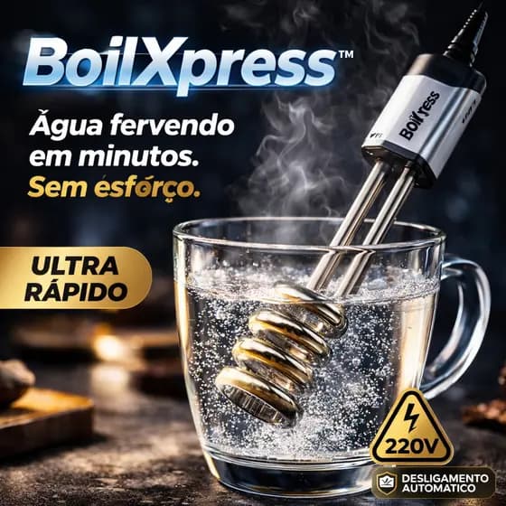 Ebulidor Elétrico 500W 220V Fervedor de Água Rápido Portátil Para Café Chá Miojo Aquecedor Compacto