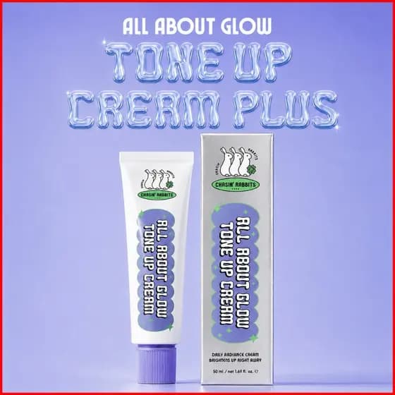 Chasing Rabbit All About Glow Creme Tonificante Instantâneo Mais 50ml Cuidado Iluminador Natural
