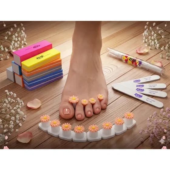 Kit Pedicure Premium - 17 Peças para Spa em Casa