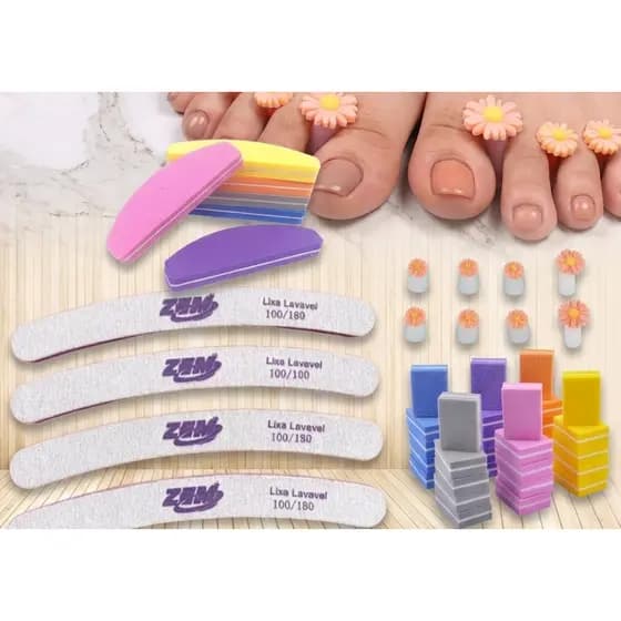 Kit Manicure Profissional - 46 Peças p/ Unhas Perfeitas