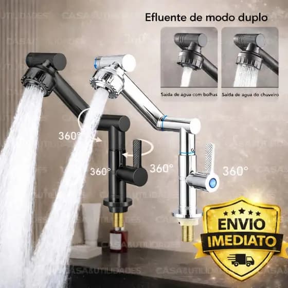 360 Tap° Multifunctional rotating for kitchen and bathroom