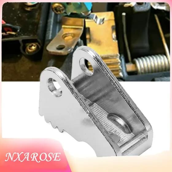 Nxarose POCREATION Peça de reposição de engrenagem de pá para maçaneta de porta em aço inoxidável para modelo S